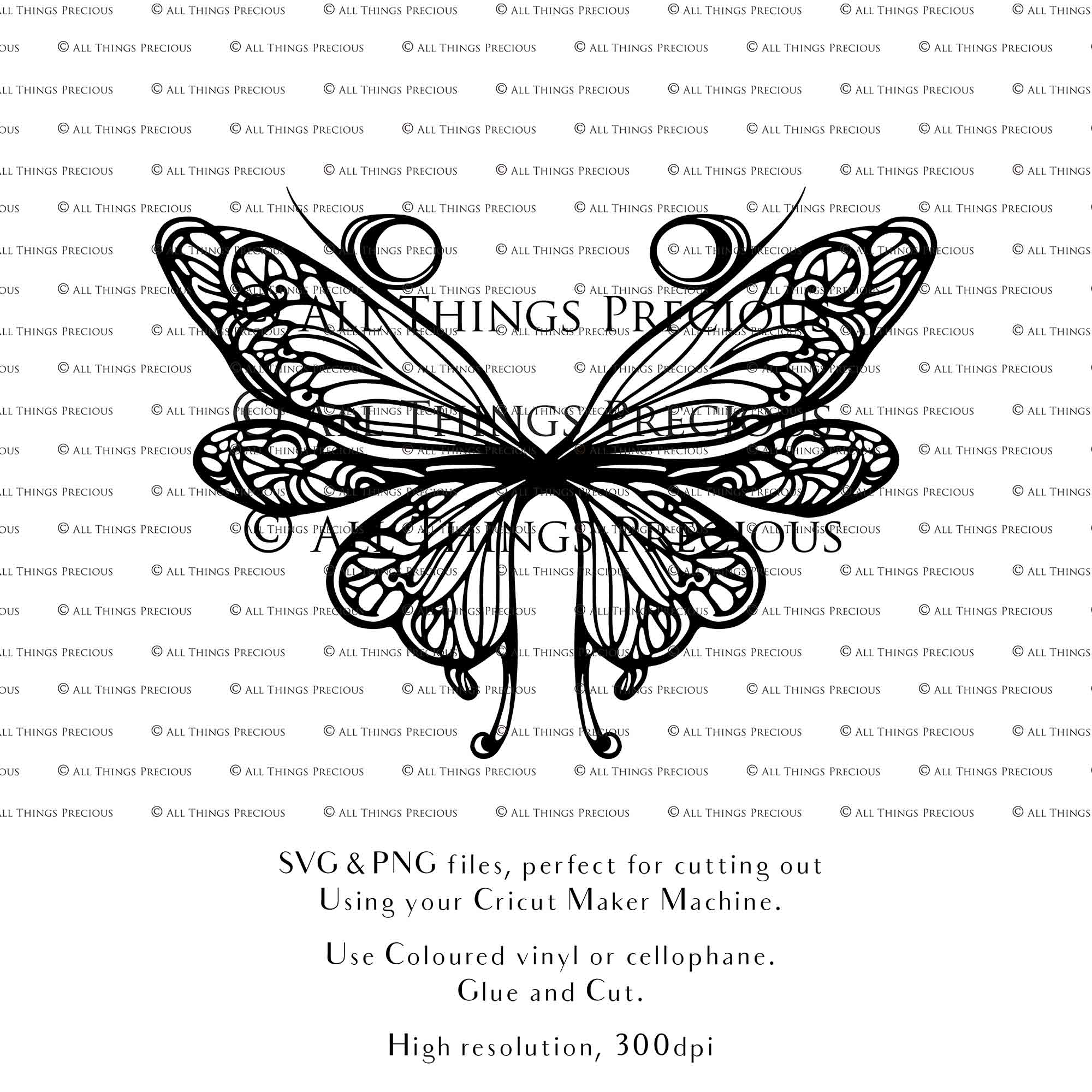 SVG & PNG Fairy Wing files for Cricut or Silhouette Cameo Cutting Machine. To create wearable fairy wings, in adult or children sizes.  Use this clipart design for Halloween Costumes, Fantasy or Cosplay or photography. Or use as ephemera in weddings, engagements or baby shower invitations. These are Individual wing parts, for you to cut and assemble. This is a digital product.